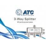 ATC SPLITTER TV/SAT 3 ΕΞΟΔ. 5-2400Mhz